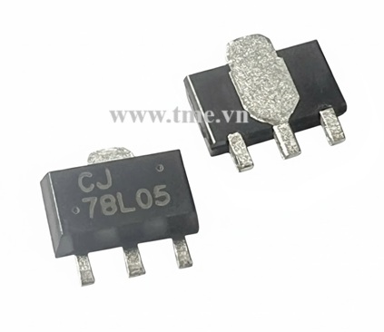 5V / 100mA Three-terminal positive voltage regulator, SOT-89