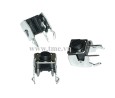 Tact Switch 6x6x5 mm Right Angle, Black