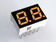 0.28" Anode Amber 7-Segx2 display