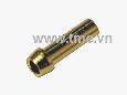 Gold plated banana 2mm PCB mounting
