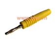 2mm Banana Plug Gold - Yellow