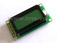 8x2 LCD display green backlight