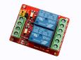 2-Relay Module 12VDC 10A High/Low Level Control