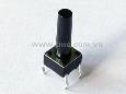 Tact Switch 6x6x15 mm Black