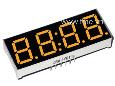 0.56" Anode AMBER 4 Digit 7-Segment display with Clock Point