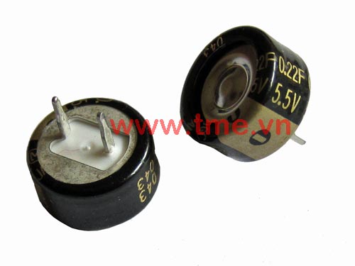 0.22 Farad 5.5V Super Capacitor